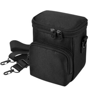 Travel Case for Sony Alpha a6400/a6100/a6700 Mirrorless Digital Camera with 16-50mm Lens, Portable Camera Storage Pouch Bag Fits Device＜5.2″x3.1″x4.2″, Black (Case Only)
