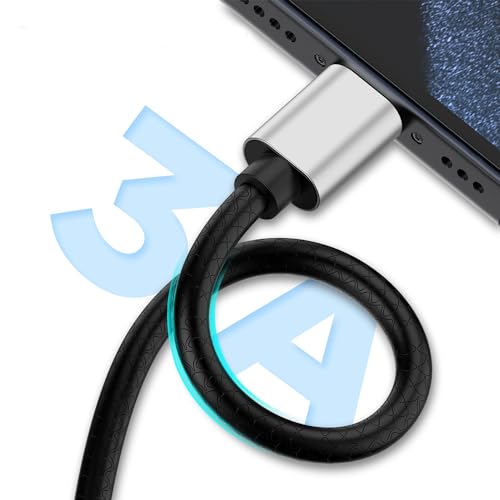 USB Type C Cable 10ft, [2 Pack] USB A 2.0 to USB-C 10 ft Type C Fast Charger Extra Long Durable TPE USBC to USBA Cord for iPhone 16/15 Pro Plus Pro Max Samsung Galaxy A10/A20/A51/S10/S9/S8 Plus/Note 9 - Image 3