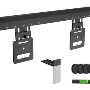 Ultra Slim TV Wall Mount for 37 to 80 inch Flat TV & Frame TV, Max 165 lbs, 0.37” Low Profile TV Wall Mount, VESA 200 x 200-600 x 400 mm