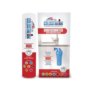 Under Counter Water Purification System – Filter for Kitchen Sink, Under Counter Purifier, Removes PFAs, Provides Clean Water Right from Your Tap
