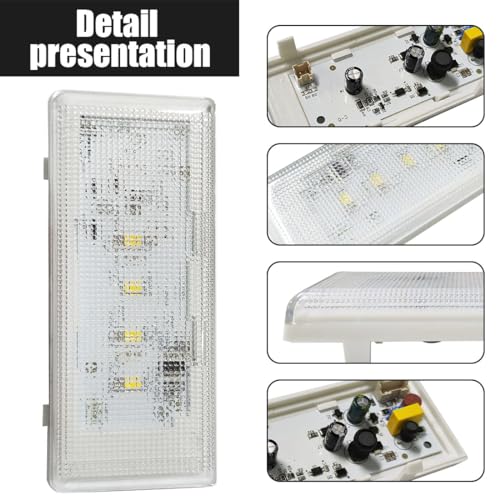 Upgraded W10515058 Refrigerator LED Light Set for Whirlpool Kenmore Maytag Refrigerators Replacement 3021142 AP6022534 PS11755867 W10522611 W10465957 WPW10515058 - Image 6