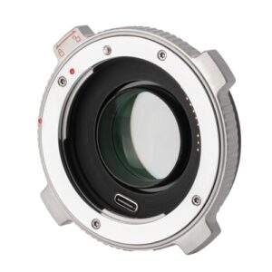 VILTROX EF-M2 Pro Lens Mount Adapter Auto Focus Ring Converter 0.71x Reducer Speed Booster with Security Lock Compatible for Canon EF Mount Lens to M4/3 Camera GH4 GH5 GH5S GF6 GX7 GX85 GX9 G9