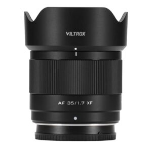 Viltrox 35mm F1.7 Fuji XF, AF 35mm f/1.7 Fuji X Mount Lens, APS-C Lens for X-Mount Cameras X-T5 X-T4 X-T30 II X-S10 X-T200 X-T30 X-H1 X-H2 X-T3 X-T100