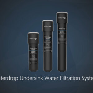 Waterdrop 10UA-UF 0.01 μm Ultra Filtration Under Sink Water Filter for Baçtёria Reduction, Reduces Lead, Chlorine, Bad Taste & Odor, 8K Gallons, Direct Connect to Kitchen Faucet, USA Tech