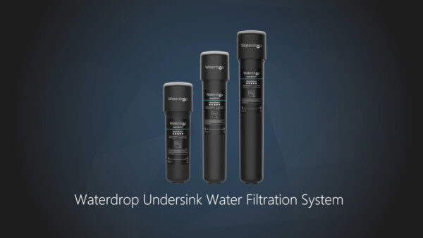 Waterdrop 15UB-UF 0.01 μm Ultra Filtration Under Sink Water Filter System for Baçtёria Reduction, Reduces Lead, Chlorine, Bad Taste & Odor, 16K Gallons, with Dedicated Brushed Nickel Faucet, USA Tech