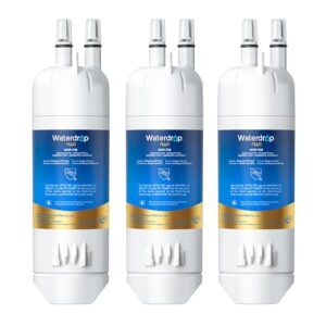 Waterdrop Plus EDR1RXD1 Replacement for Everydrop® Filter 1, W10295370A, EDR1RXD1B, P8RFWB2L, P4RFWB, 46-9081, 46-9930, WDP-F38 Refrigerator Water Filter, 3 Pack