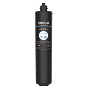 Waterdrop RF15 Replacement Filter Cartridge For 15UA/15UB/15UC Under Sink Water Filter, Reduces PFOA/PFOS, PFAS, Lead, Chlorine, Bad Taste & Odor, NSF/ANSI 42 Certified, 19K Gallons High Capacity