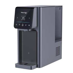 Waterdrop WD-A1 Countertop Reverse Osmosis System, Hot Cold & Room Water Dispenser, NSF/ANSI 58 Standard, 2:1 Pure to Drain, No Installation