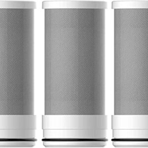 Waterdrop WD-FF-01A Replacement Filter, Faucet Water Filter, Replacement for WD-FC-01, WD-FC-02, WD-FC-06, Reduces Chlorine, Taste and Odor, Last Up to 9 Months (Pack of 3)