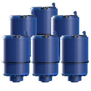 Waterspecialist NSF Certified Filter, Replacement for Pur® PUR PLUS RF-9999® Water Filter Faucet, Compatible with All PUR® Faucet Mount Filtration Systems (Pack of 6), Model No.: WS708A
