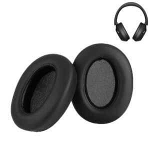 XB910N Earpads for Sony WH-XB910N Replacement Ear Cushion Pads with Protein Leather and Memory Foam for Sony WHXB910N Headphones ONLY, Black (Updated Version)