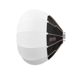 ZHIYUN 25.5inch/65cm/2.1ft Lantern Softbox with Bowens Mount, Professional Video Light Softbox for Photography Studio, Video Recording, Portraits Shooting, Compatible for Molus G200/ G300/ B-Series