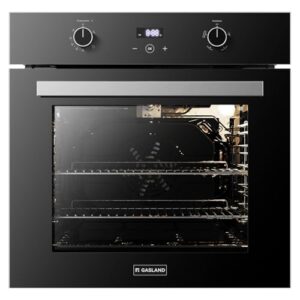 GASLAND 24 Inch Gas Wall Oven, Built-in Natural Gas Oven with Convection, Rotisserie, Bake & Broil, Digital Timer, 120V Plug, Pro GS606DB Single Wall Oven – Black Wall Oven