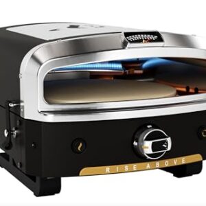 Halo Versa 16 Propane Gas Outdoor Pizza Oven with Rotating Cooking Stone | Portable Appliance for all Outdoor Kitchens