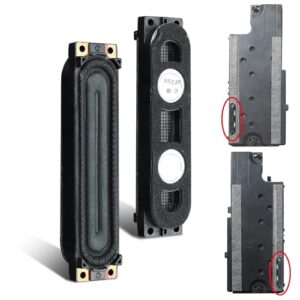 1 Pair TV Replacement Speakers（BN96-25565A/B/C/D/E/F/R/M） Compatible with Samsung F5000 F5100 F5300 F5500 Series 5 and F6100 F6200 F6300 F6400 F6500 F6670 F6800 Series 6 Smart LED TV
