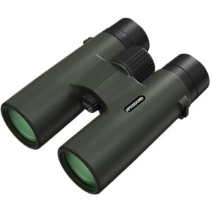 10×42 Binoculars for Adults, Hunting & Bird Watching – HD Optics with Fully Multi-Coated Lenses & BAK4 Prism, IPX7 Waterproof/Fogproof/Shockproof, Rubber Armored, Tripod Adaptable