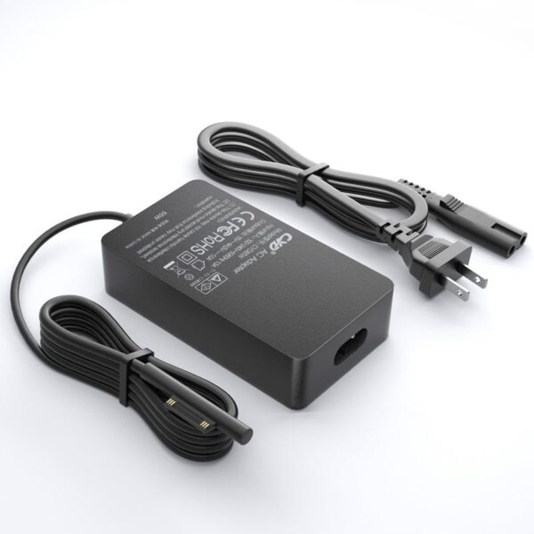 127W 15V 8A Laptop Charger Compatible with Microsoft Surface Book 3, 2, 1, Surface Pro 9, 8, 7, 7+, 6, 5, 4, 3, X, Surface Go 3, 2, 1, Windows Surface Laptop 5, 4, 3, 2 Studio Go(10FT Power Cord)