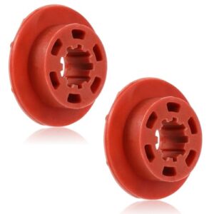 2Pcs WR02X12008 Refrigerator Evaporator Fan Motor Grommet for GE & Hotpoint Refrigerators and Freezer – Replaces AP3795810, 1091586, WR02X10519, WR2X10519