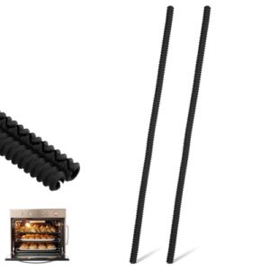 2pcs Extra Long Oven Rack Shields, 22 Inch Silicone Oven Rack Covers Oven Rack Protectors Fit for Standard-Sized Ovens, Preventing Burns