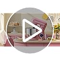 3-IN-1 Electric Stand Mixer, 6.5QT Bowl 660W 10-Speed Kitchen Mixer, Household Food Mixers include Dough Hook, Beater and Whisk, Bread Cake Mixer for Baking and Most Home Cooks, Pink - Image 8