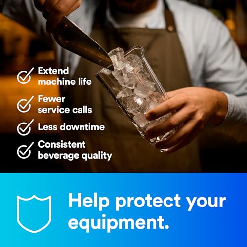 3M Water Filtration Replacement Cartridge for Commercial Ice Maker Machines HF40-S for High Flow Series ICE140-S, Reduces Bacteria, Sediment, Chlorine Taste and Odor, Cysts, Inhibits Scale - Image 5