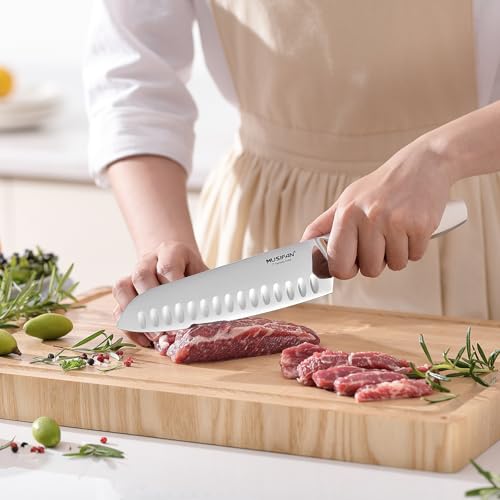 5-Piece Chef Knife Set, Professional Ultra Sharp Kitchen Knives For Cooking High Carbon Stainless Steel, With Ergonomic Handle Design (five) - Image 6