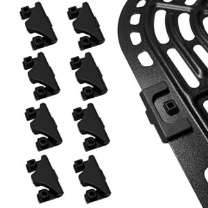8PCS Air Fryer Rubber Feet for Instants Vortex COSORI Air Fryers, Upgraded Air Fryer Rubber Bumpers Tabs Tips Replacement Parts for Instants Air Fryer Grill Plate Pan Crisper Tray
