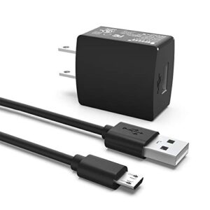 AC Adapter Fit for Kindle Fire HD, HDX 6″ 7″ 8.9″ 9.7″, Fire 7 8 10 Tablet and Phone, Tab Power Supply Cord