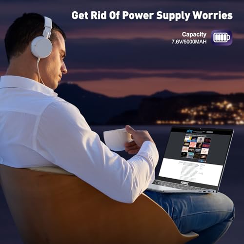 ACEMAGIC Gaming Laptop, Windows 11 Laptop Computer,16GB DDR4 512GB SSD Laptops, Intel Quad-Core Processor, 180° Open Angle,Metal Shell,WiFi,USB3.2, Type C - Image 6