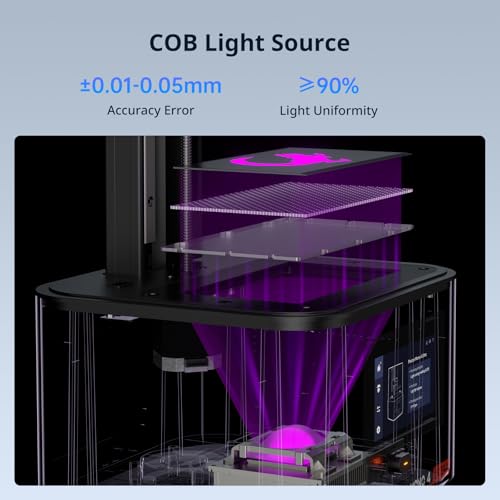 ANYCUBIC Photon Mono 4 Ultra 10K Resin 3D Printer, 7'' HD Mono Screen and COB Light Source, 120mm/h Fast Printing, Intelligent Detection, 6.04''x3.42''x 6.49'' Printing Size - Image 5