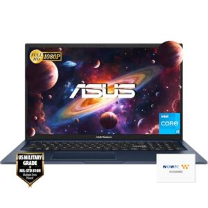 ASUS 17.3″ Vivobook, Intel Core i3-1215U 6-core Processor (Beat i7-1165G7), 40GB RAM, 1TB SSD, FHD IPS Display, Intel UHD Graphics, USB-C, HDMI, Wi-Fi 6E, Windows 11 Pro, WOWPC Recovery USB