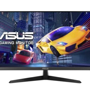 ASUS 27” 1080P Eye Care Monitor (VY279HGR) – Full HD, IPS, 120Hz, 1ms, Adaptive Sync, for Working and Gaming, Eye Care Plus, Blue Light Filter, Flicker Free, SmoothMotion, DisplayWidget, 3 yr warranty