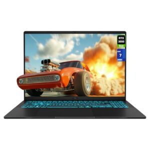 ASUS V16 Gaming Laptop, Intel i7-240H, 64 GB DDR5 RAM, 2 TB PCIe SSD, 16″ WUXGA (1920×1200) 144Hz Display, Nvidia G-Force RTX 3050, Backlit Keyboard, W11 Home, Matte Black