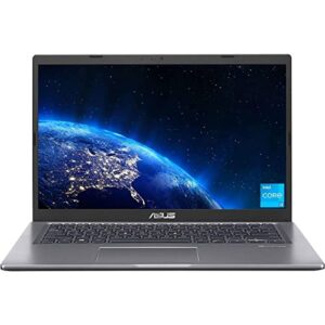 ASUS VivoBook 14 Slim Laptop Computer, 14″ IPS FHD Display, Intel Core i3-1115G4 Processor, 4GB DDR4, 128GB PCIe SSD, Fingerprint Reader, Windows 11 Home in S Mode, Slate Grey, F415EA-AS31