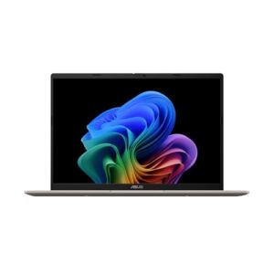 ASUS Vivobook 14 Laptop, Copilot+ PC, 14” WUXGA 60Hz Display, AMD Ryzen AI 7 350 with XDNA NPU, AMD Radeon Graphics, 16GB RAM, 512GB SSD, Platinum Gold, M1407KA-PS74