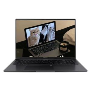 ASUS Vivobook 16″ WUXGA IPS Notebook, Intel i7-1355U, Deca-Core, 16GB RAM, 1TB SSD, Indie Black, Intel Iris Xe Graphics, TWE Mouse Pad