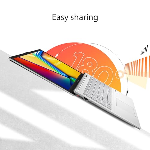 ASUS Vivobook Go 15.6” Slim Laptop, AMD Ryzen 5 7520U, 8GB, 512GB, Windows 11 Home, Cool Silver, Military Grade Durability, Fast Charging, Webcam Shield, E1504FA-AS54 - Image 4