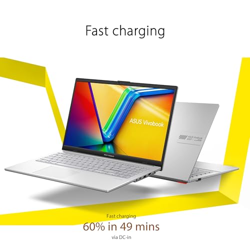 ASUS Vivobook Go 15.6” Slim Laptop, AMD Ryzen 5 7520U, 8GB, 512GB, Windows 11 Home, Cool Silver, Military Grade Durability, Fast Charging, Webcam Shield, E1504FA-AS54 - Image 5