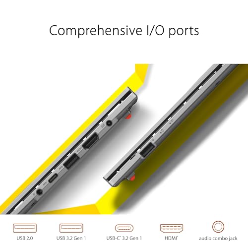 ASUS Vivobook Go 15.6” Slim Laptop, AMD Ryzen 5 7520U, 8GB, 512GB, Windows 11 Home, Cool Silver, Military Grade Durability, Fast Charging, Webcam Shield, E1504FA-AS54 - Image 7