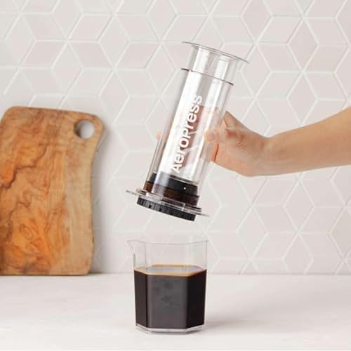 AeroPress Clear XL Coffee Press – 3 in 1 Brew Combines French Press, Pourover, Espresso, Full bodied smooth coffee without grit or bitterness, Portable Coffee Maker for Home, Office, Camping & Travel - Image 3