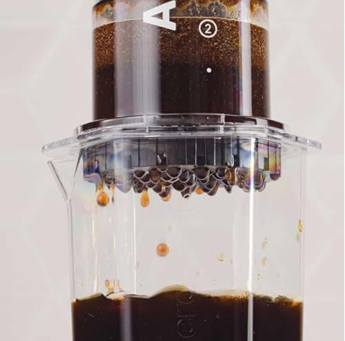 AeroPress Clear XL Coffee Press – 3 in 1 Brew Combines French Press, Pourover, Espresso, Full bodied smooth coffee without grit or bitterness, Portable Coffee Maker for Home, Office, Camping & Travel - Image 5