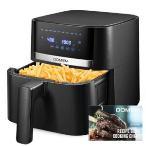 Air Fryer 4.2 Qt Oven, 8-in-1 Multicooker with Non-Stick Basket, Air Fryer with Preset Function, Cooker for Healthy and Low-Oil Meals, Convenient Operation