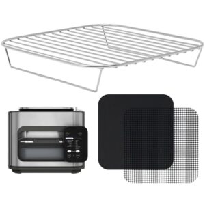 Air Fryer Rack Accessories for Ninja Combi All-in-One Multicooker 14-in-1 SFP701 Airfryer Oven and Slow Cooker with Reusable Airfryer Liners by INFRAOVENS (For Ninja Combi 14 in 1)