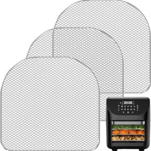 Air Fryer Rack for Oven, 3 PCS Air Fryer Oven Accessories Dehydrator Rack Replacement Tray Cooling Racks for Chefman 6.3 Qt Air Fryer, Power XL Airfryer Pro 6QT Pro Plus 10 Quart Oven 6QT 12.5QT