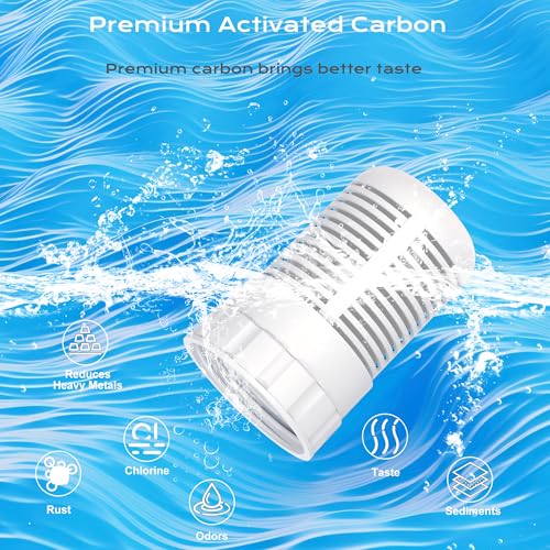 Alkaline Water Filter Replacement for Seychelle Dual-Filter 64 oz and Water Filter Pitcher 32 oz pH Enhancing Filtration, Compatible with Alexapure Pitcher, 4 PCS - Image 5