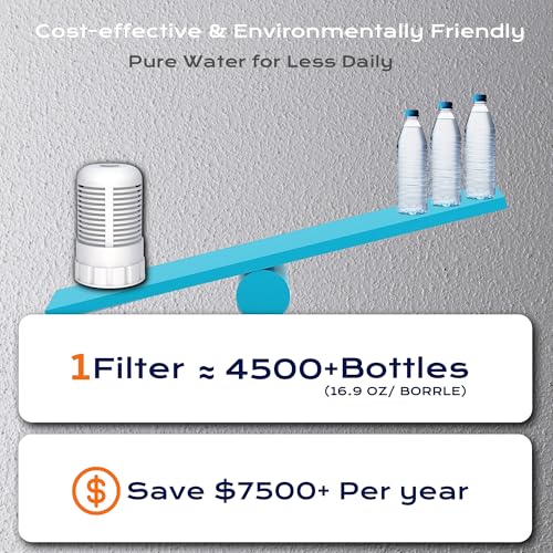 Alkaline Water Filter Replacement for Seychelle Dual-Filter 64 oz and Water Filter Pitcher 32 oz pH Enhancing Filtration, Compatible with Alexapure Pitcher, 4 PCS - Image 6