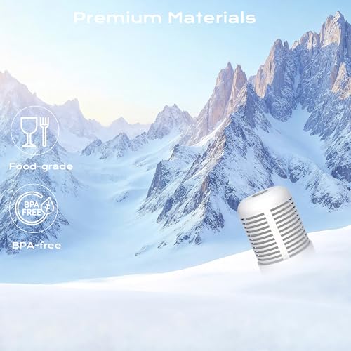 Alkaline Water Filter Replacement for Seychelle Dual-Filter 64 oz and Water Filter Pitcher 32 oz pH Enhancing Filtration, Compatible with Alexapure Pitcher, 4 PCS - Image 7