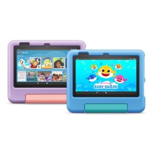 Amazon Fire 7 Kids Tablet 16 GB 2-Pack (Blue and Purple)