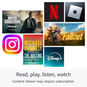Amazon Fire HD 8 Tablet (32 GB, Black) + 2-Year Protection Plan