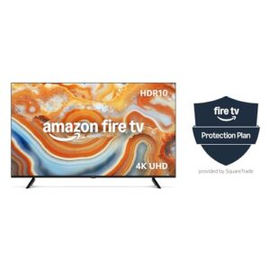 Amazon Fire TV 55″ 4-Series, 2024 release, with 4-Year Protection Plan